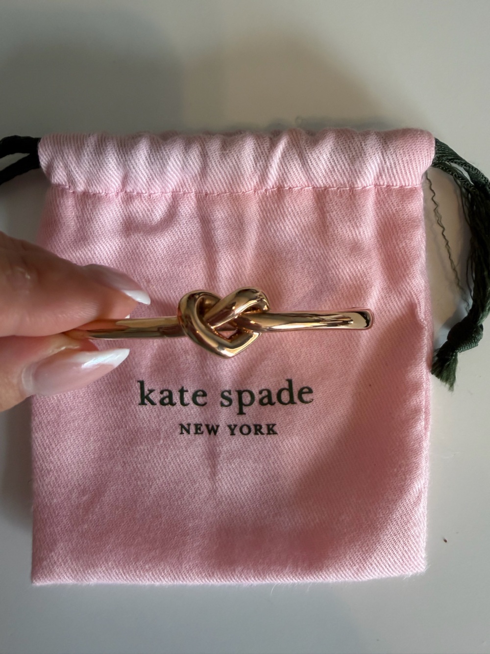 Kate Spade Knot Heart Bracelet